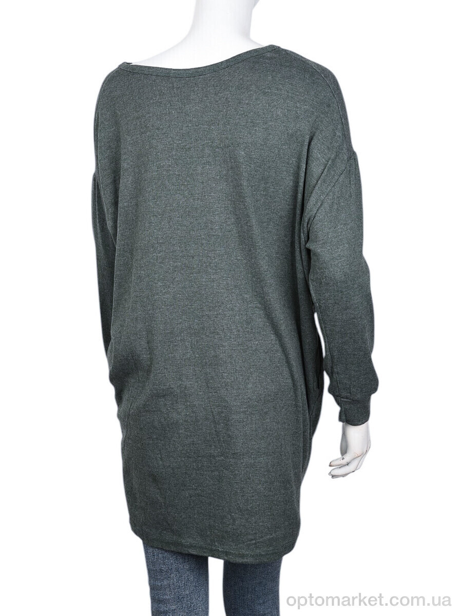 Купить Туніка жіночі B006-1 green (10498) DuDuBoBo зелений, фото 2