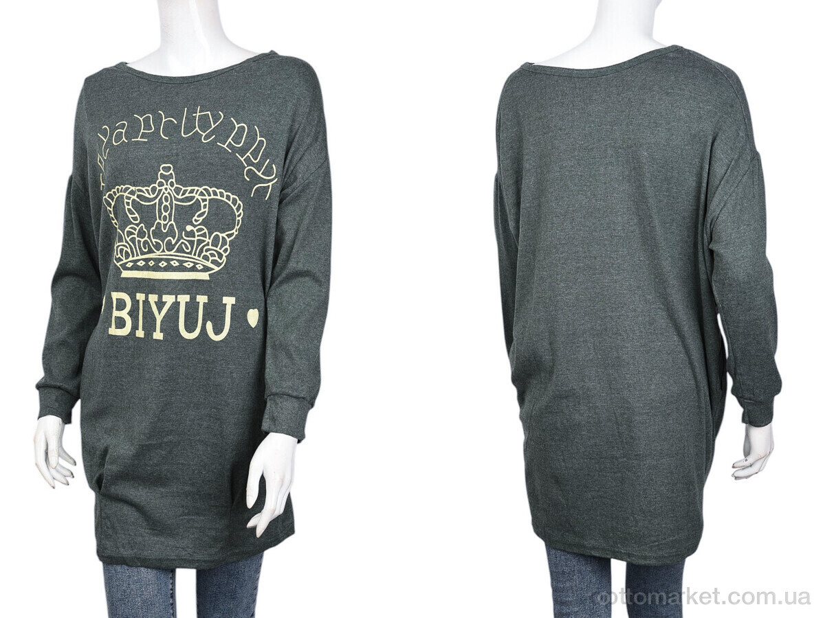 Купить Туніка жіночі B006-1 green (10498) DuDuBoBo зелений, фото 3
