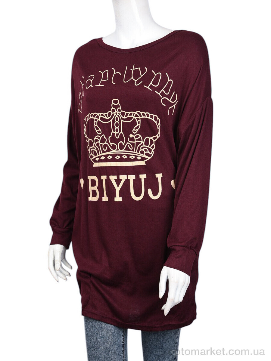 Купить Туніка жіночі B006-3 bordo (10502) DuDuBoBo бордовий, фото 1