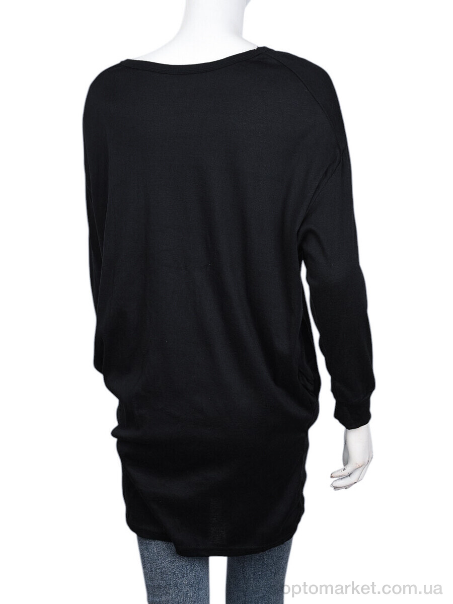 Купить Туніка жіночі B006-4 black (10504) DuDuBoBo чорний, фото 2