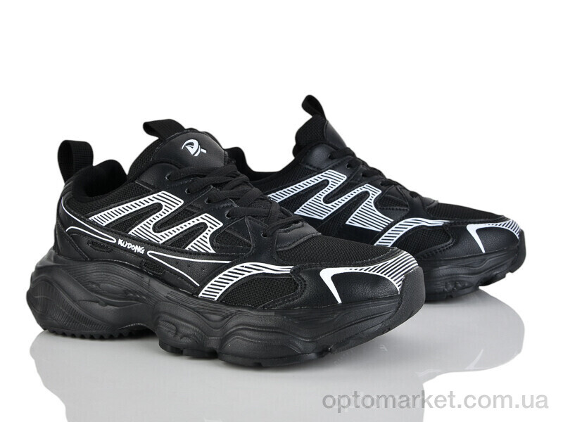 Купить Кросівки жіночі B0067-1 Runking чорний, фото 1
