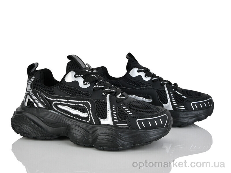 Купить Кросівки жіночі B0068-1 Xintalun чорний, фото 1