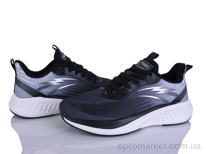 Купить Кросівки жіночі B0073-5 Lion-Lu чорний, фото 1