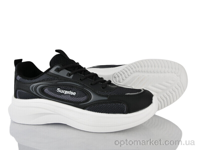 Купить Кросівки жіночі B0081-1 Lion-Lu чорний, фото 1