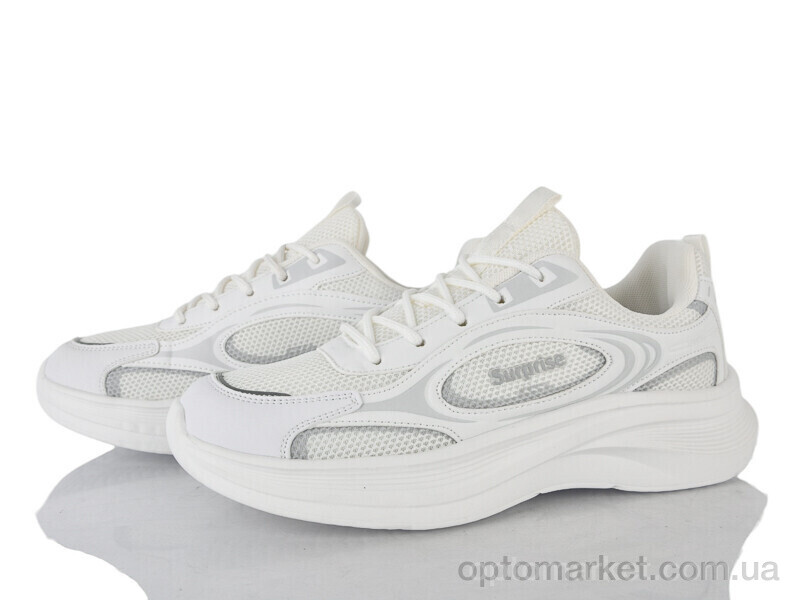 Купить Кросівки жіночі B0081-2 Lion-Lu білий, фото 1