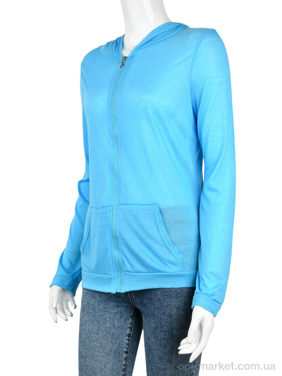 Купить Кофта жіночі B0100-3 l.blue (10820) DuoDuoBoBo блакитний, фото 1