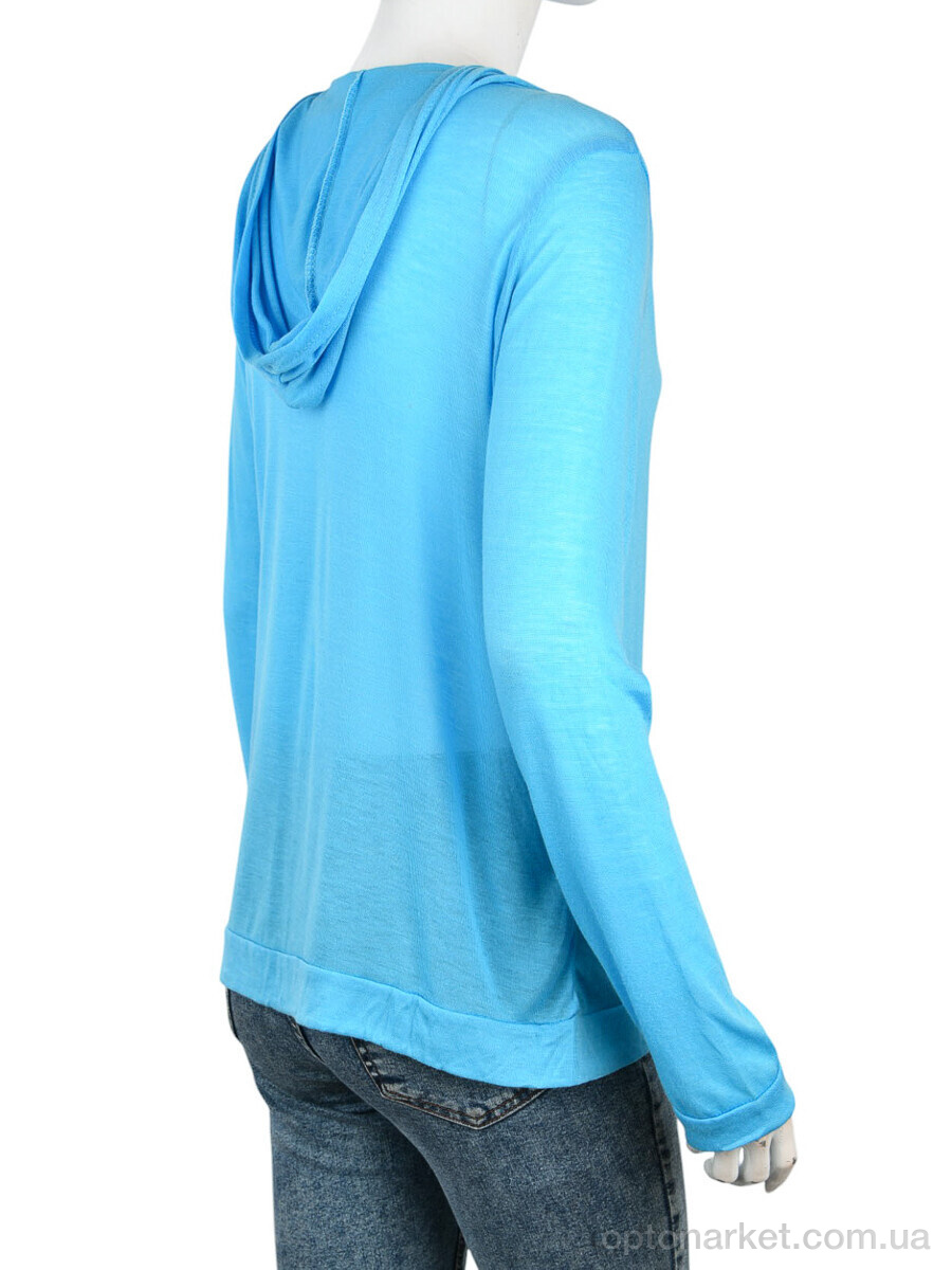 Купить Кофта жіночі B0100-3 l.blue (10820) DuoDuoBoBo блакитний, фото 2