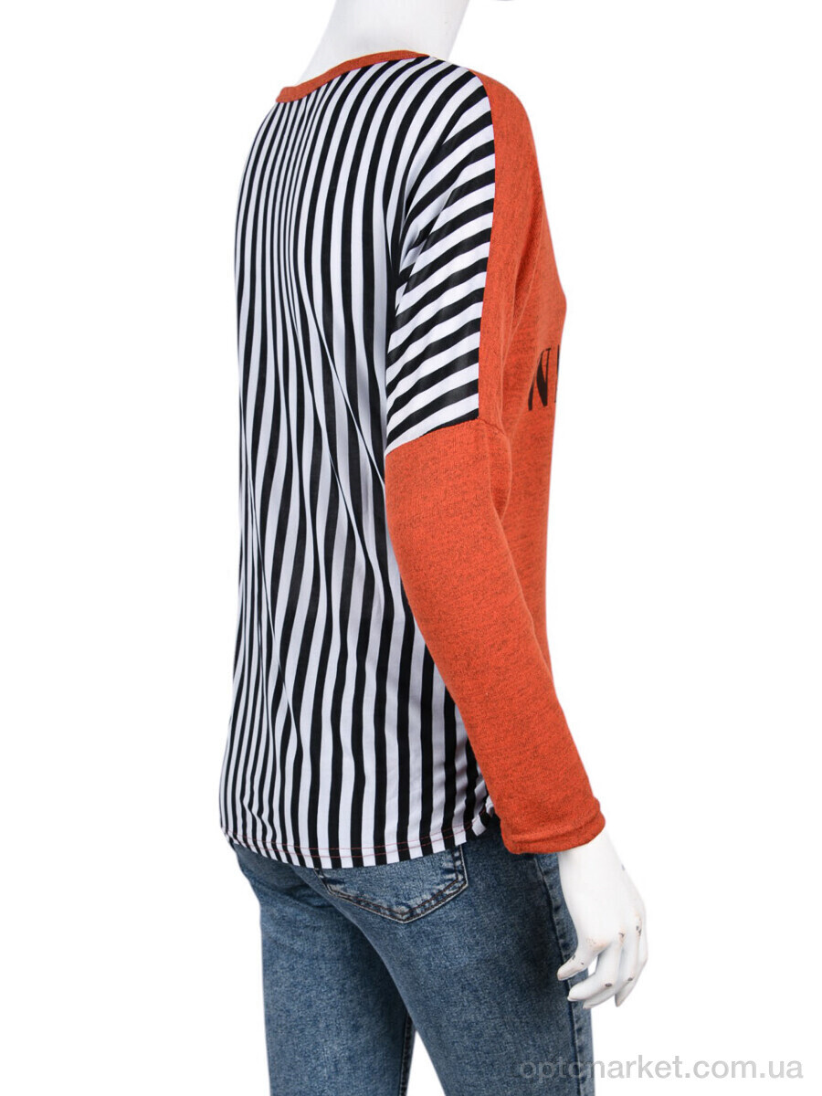 Купить Батник жіночі B0101-5 orange (10805) DuoDuoBoBo помаранчевий, фото 2