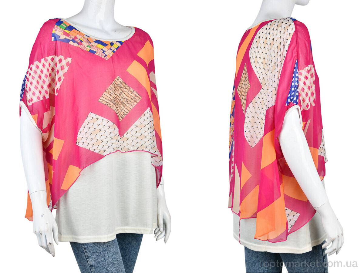 Купить Блуза жіночі B0106-3 (10900) pink DuDuBoBo бежевий, фото 3