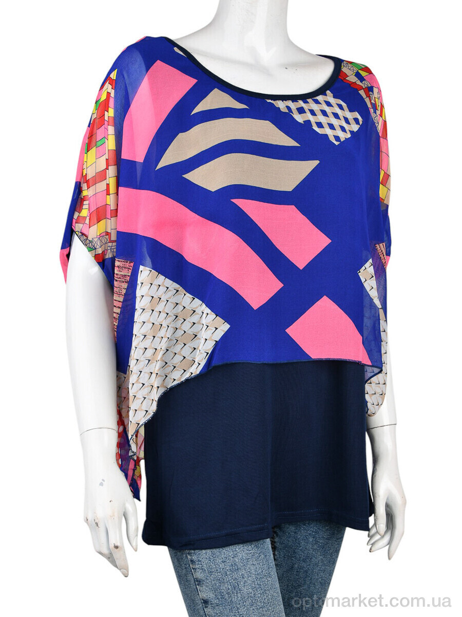 Купить Блуза жіночі B0106-7 (10904) navy DuDuBoBo синій, фото 1