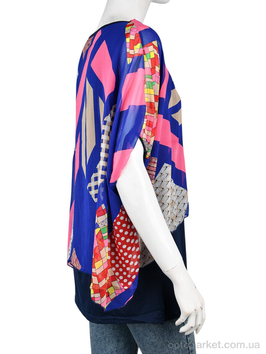 Купить Блуза жіночі B0106-7 (10904) navy DuDuBoBo синій, фото 2