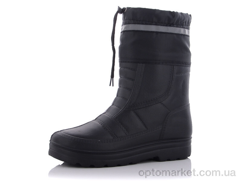 Купить Чоботи з піни чоловічі B01 Slippers чорний, фото 1