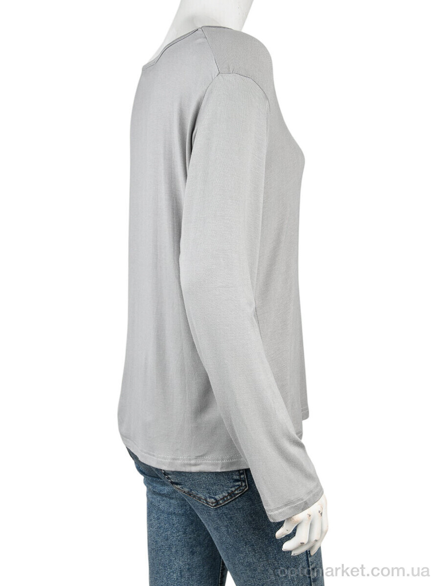 Купить Кофта жіночі B0121-7 (10982) grey DuDuBoBo сірий, фото 2