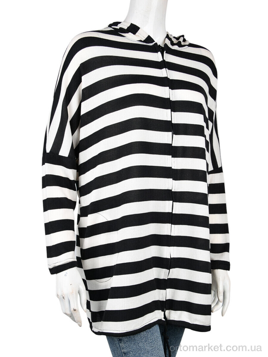 Купить Кофта жіночі B0123-1 (10987) black-white DuDuBoBo білий, фото 1