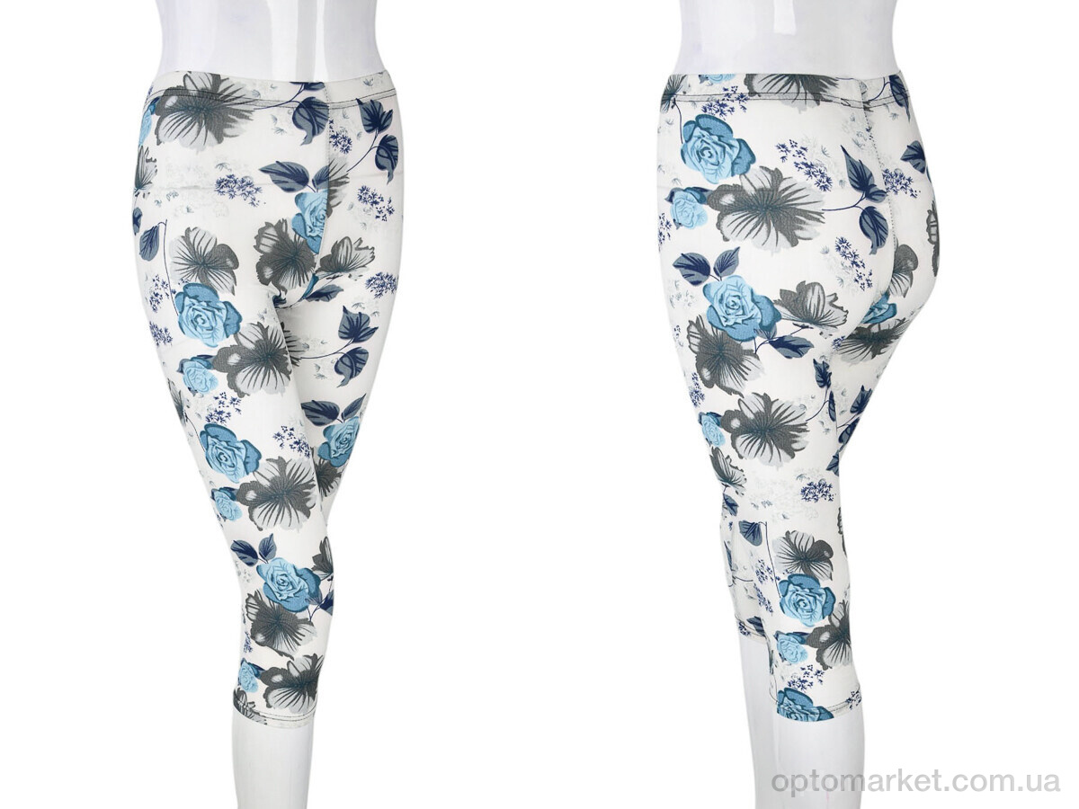 Купить Бриджі жіночі B0125-2 (10996) blue DuDuBoBo білий, фото 3