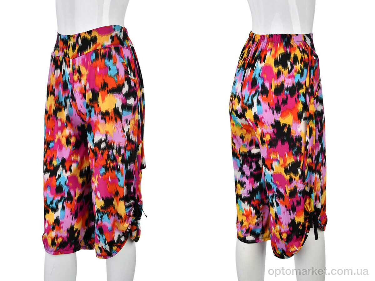 Купить Бриджі жіночі B0128-2 (11177) mix DuDuBoBo зелений, фото 3