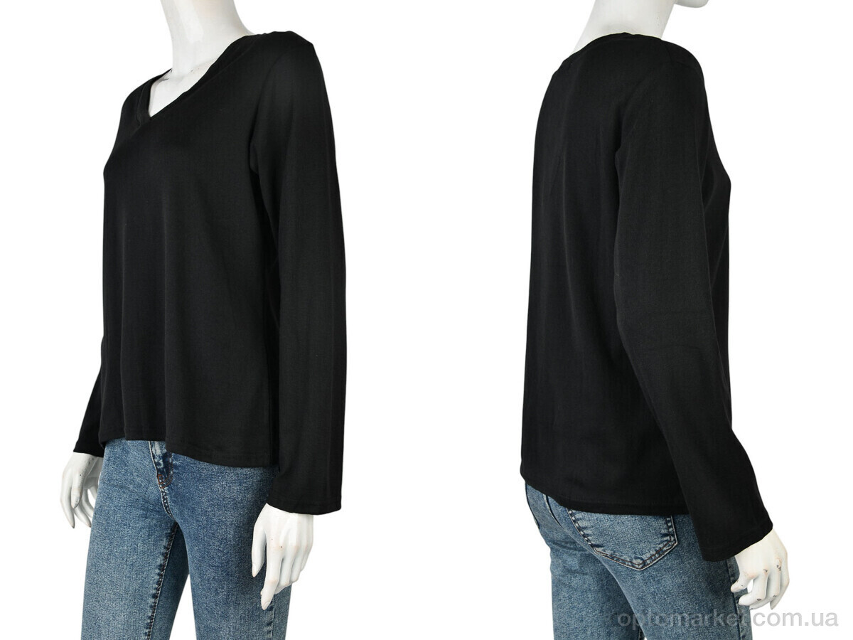 Купить Кофта жіночі B0129-2 (11183) black DuDuBoBo чорний, фото 3