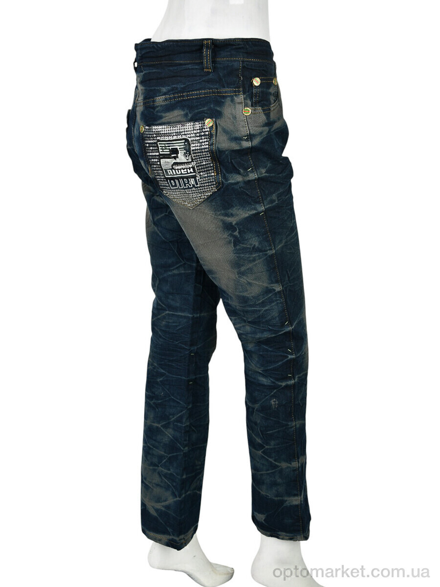 Купить Джинси жіночі B0131 (11191) blue DuDuBoBo синій, фото 2