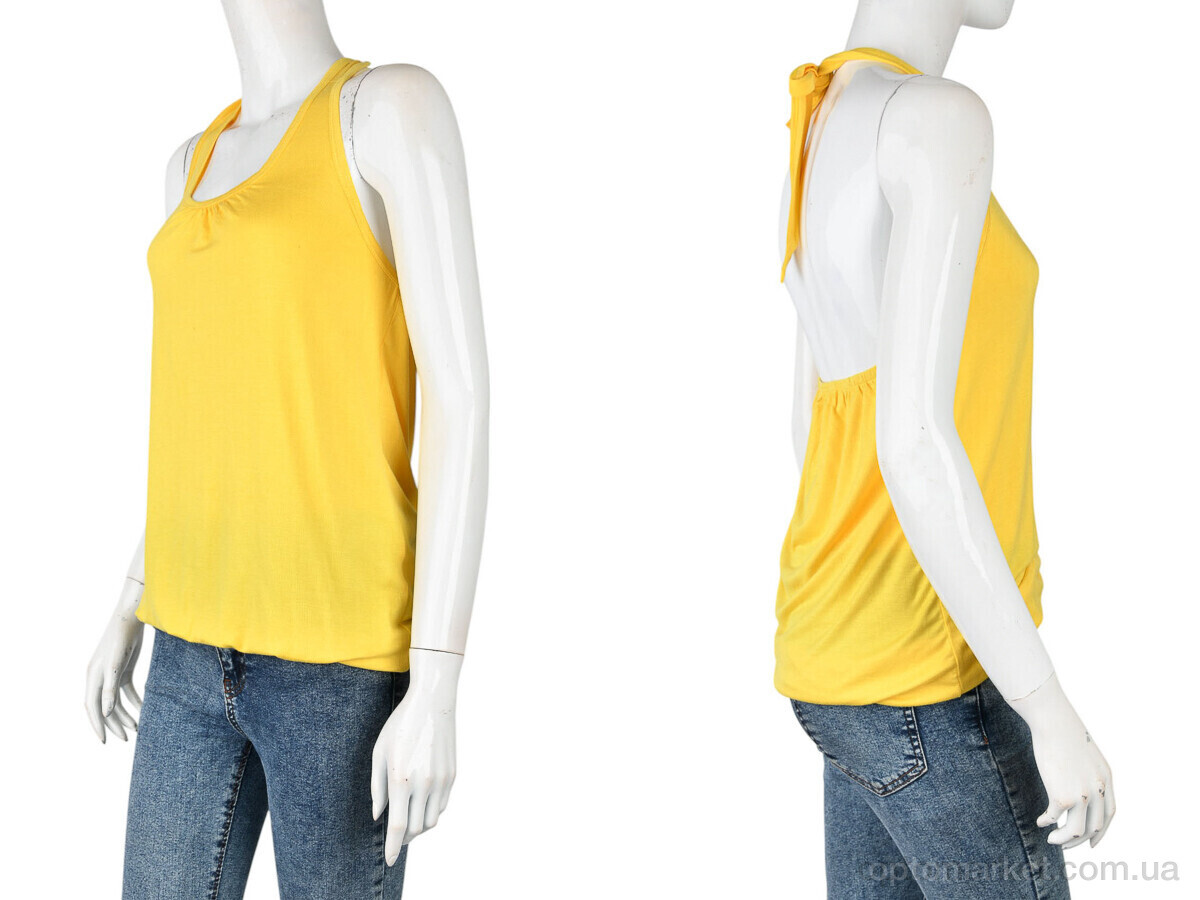 Купить Майка жіночі B0132-1 (11196) yellow DuDuBoBo жовтий, фото 3
