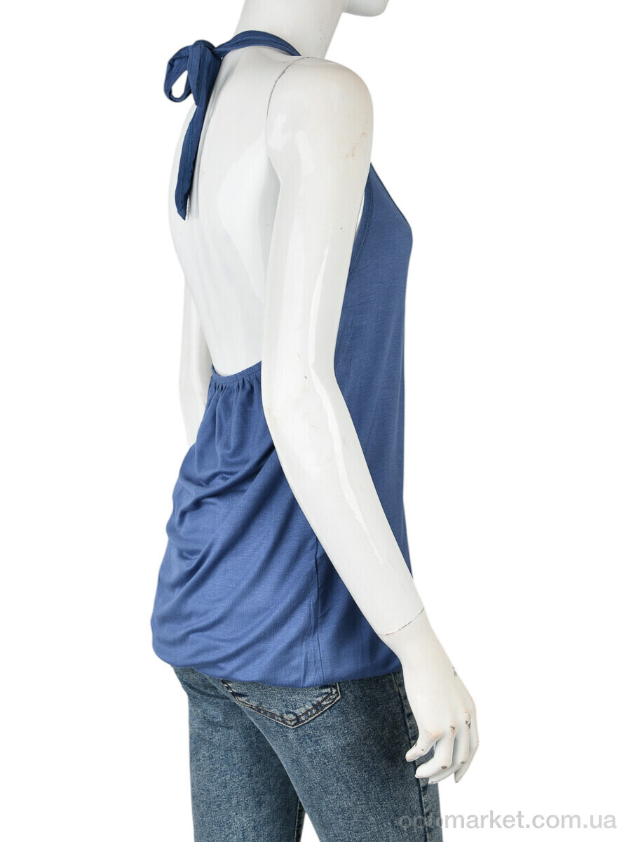 Купить Майка жіночі B0132-12 (11240) blue DuDuBoBo синій, фото 2