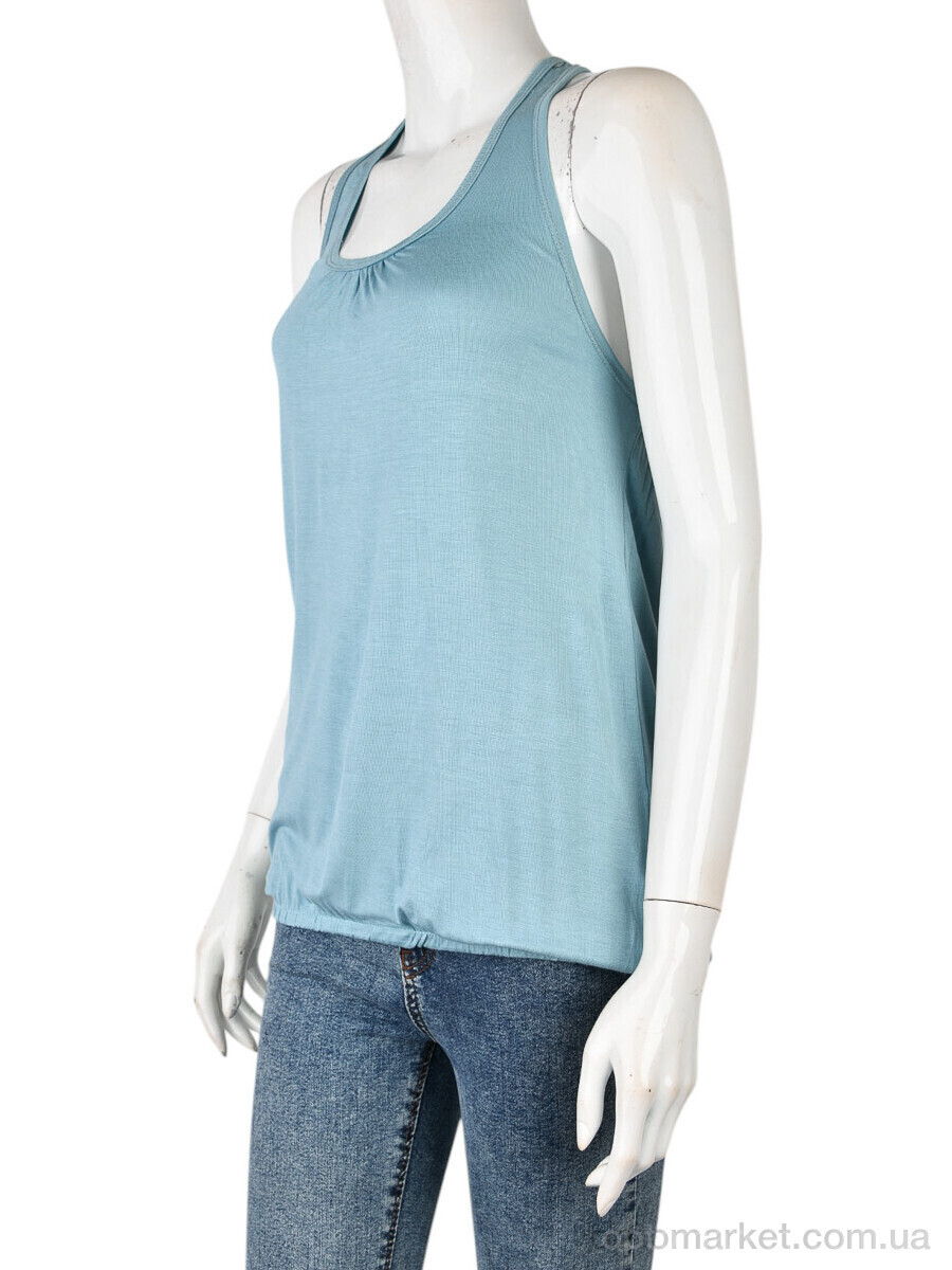 Купить Майка жіночі B0132-13 (11242) blue DuDuBoBo синій, фото 1