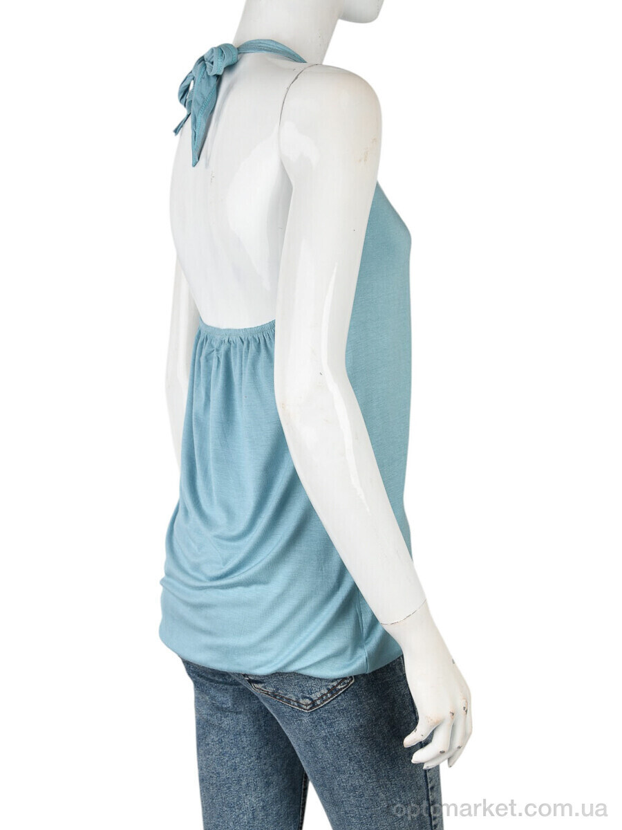 Купить Майка жіночі B0132-13 (11242) blue DuDuBoBo синій, фото 2