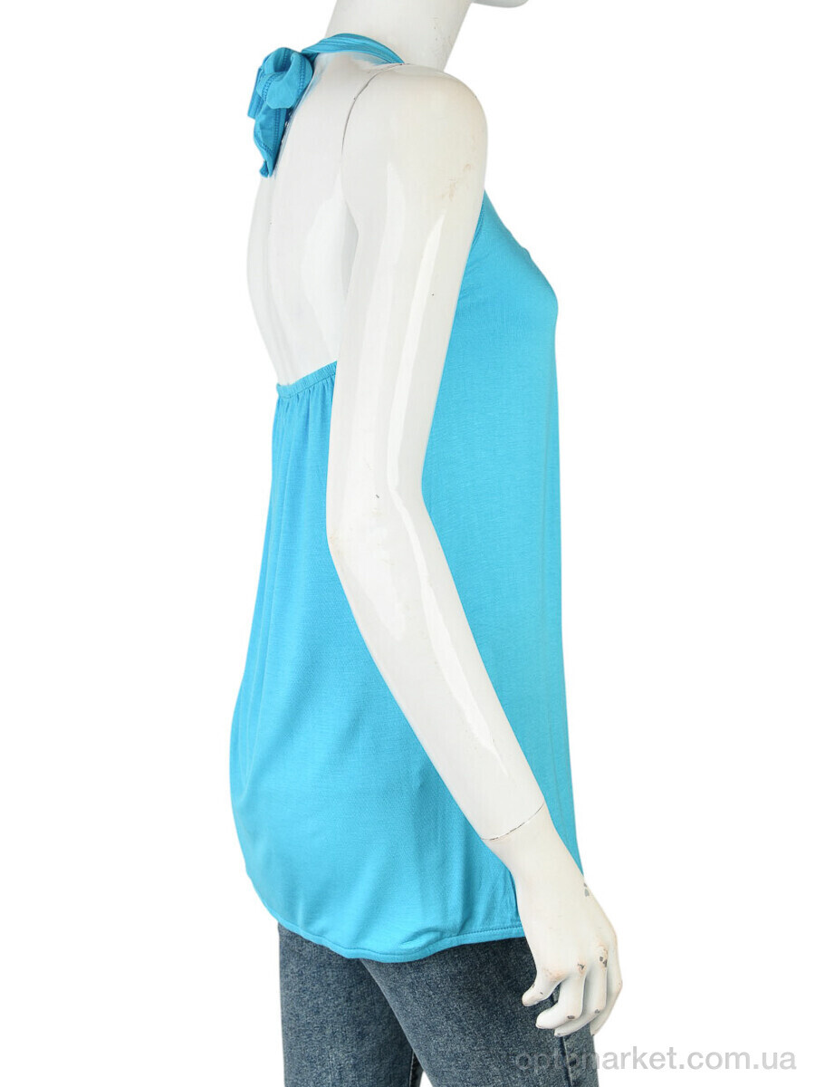 Купить Майка жіночі B0132-15 (11248) blue DuDuBoBo синій, фото 2