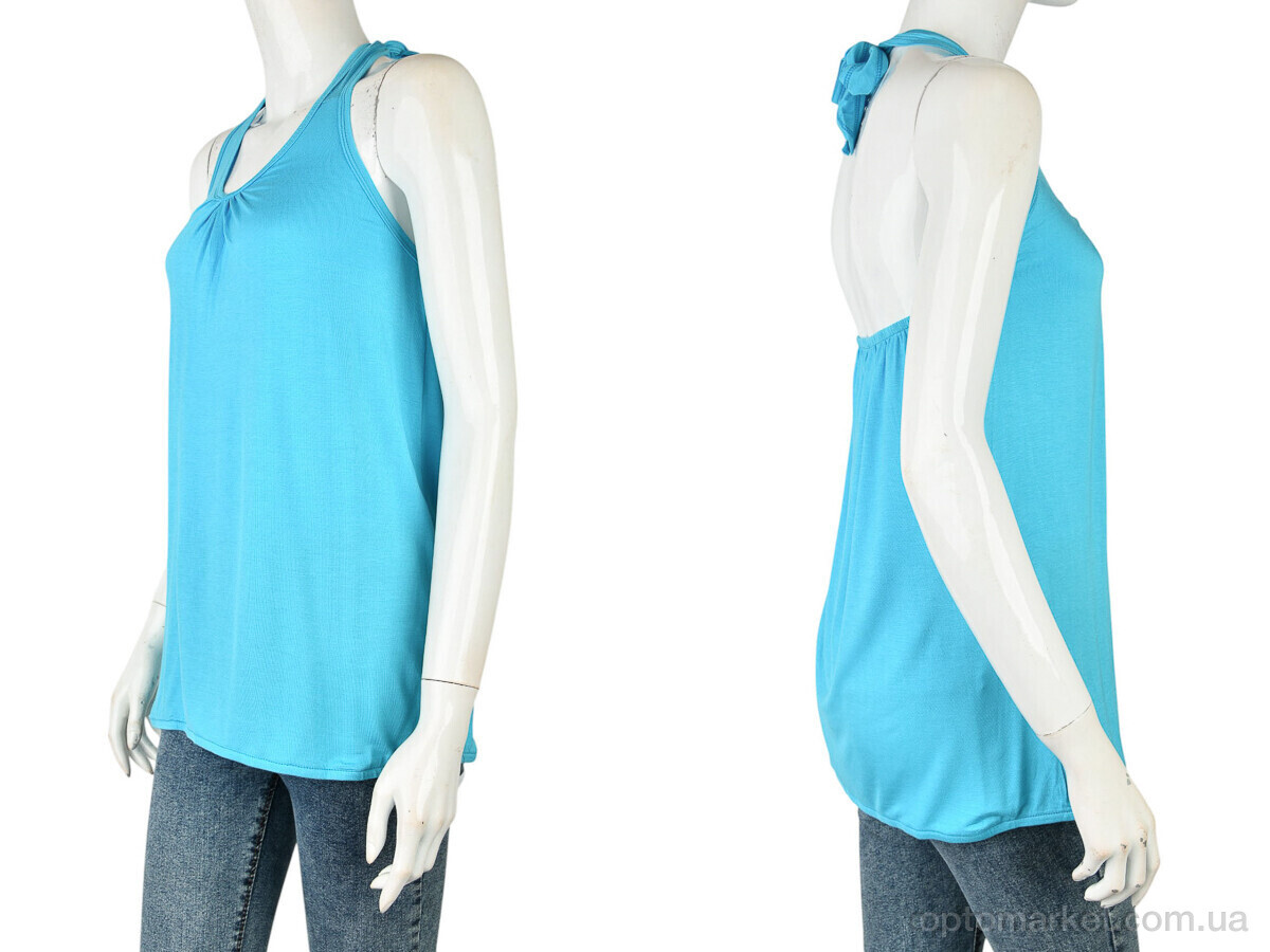 Купить Майка жіночі B0132-15 (11248) blue DuDuBoBo синій, фото 3