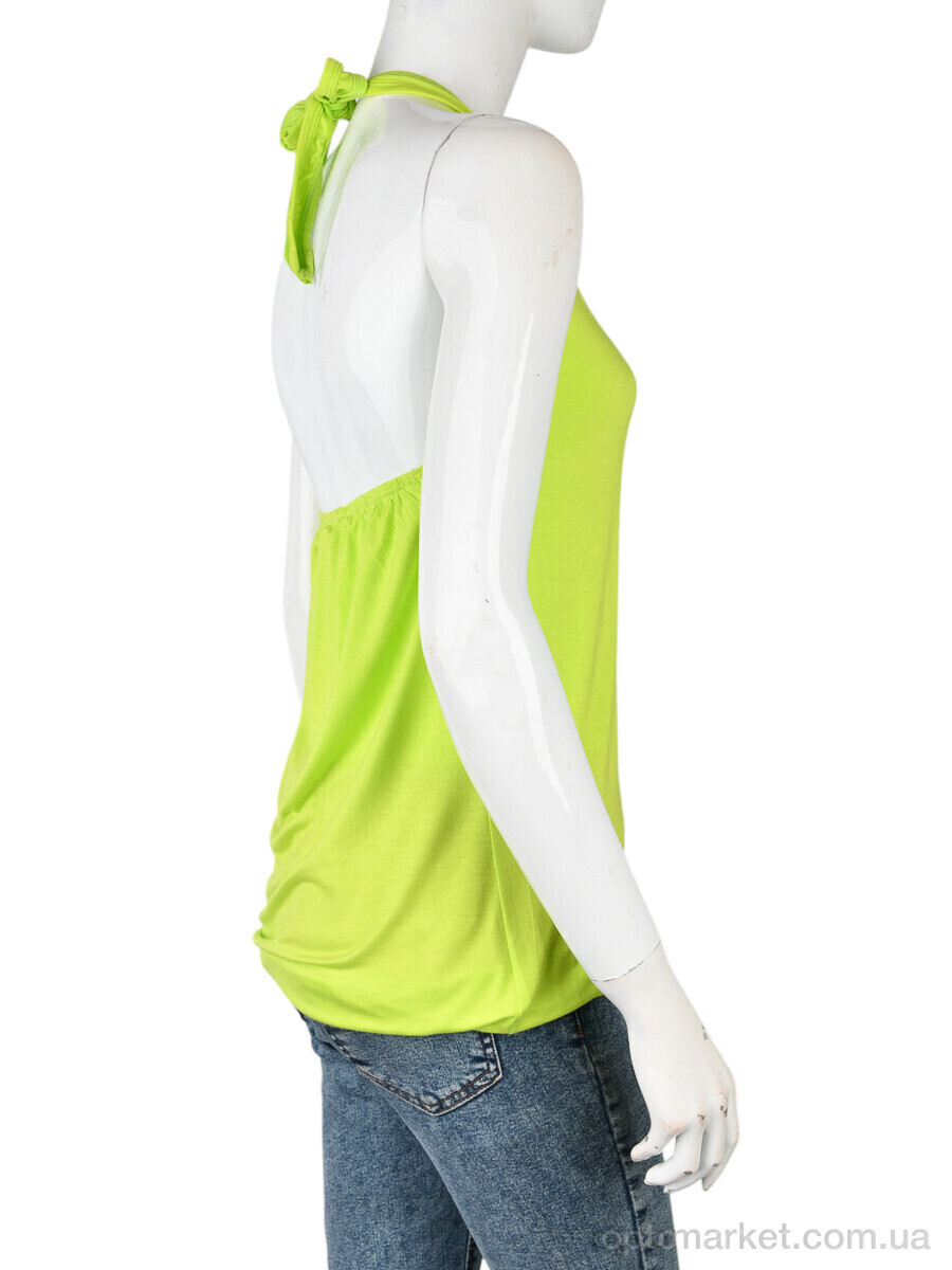 Купить Майка жіночі B0132-2 (11202) yellow DuDuBoBo зелений, фото 2