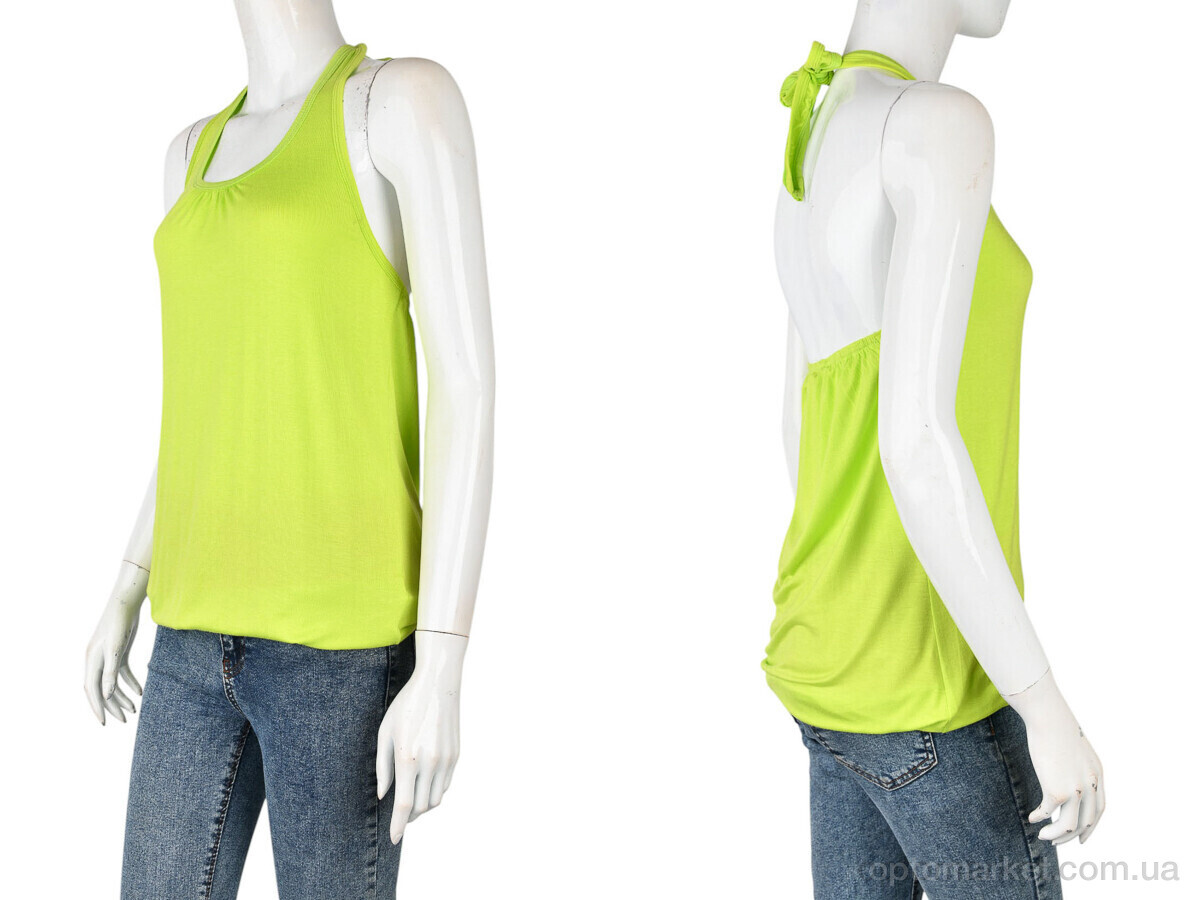 Купить Майка жіночі B0132-2 (11202) yellow DuDuBoBo зелений, фото 3