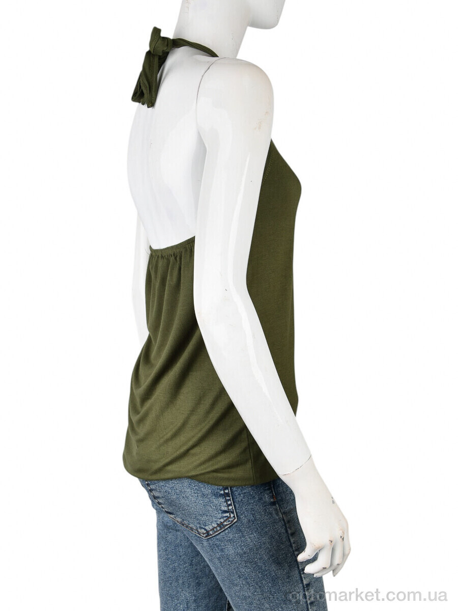 Купить Майка жіночі B0132-3 (11204) green DuDuBoBo зелений, фото 2