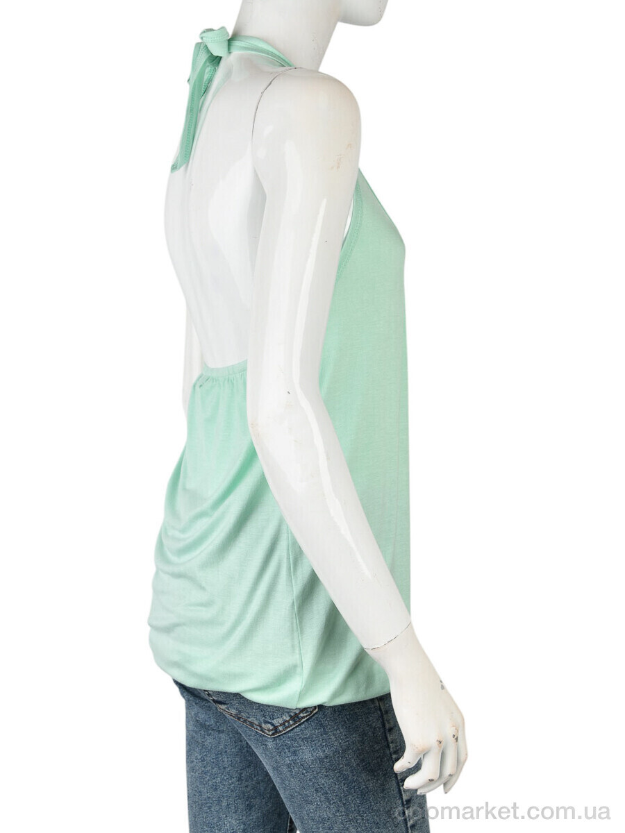 Купить Майка жіночі B0132-7 (11218) green DuDuBoBo зелений, фото 2