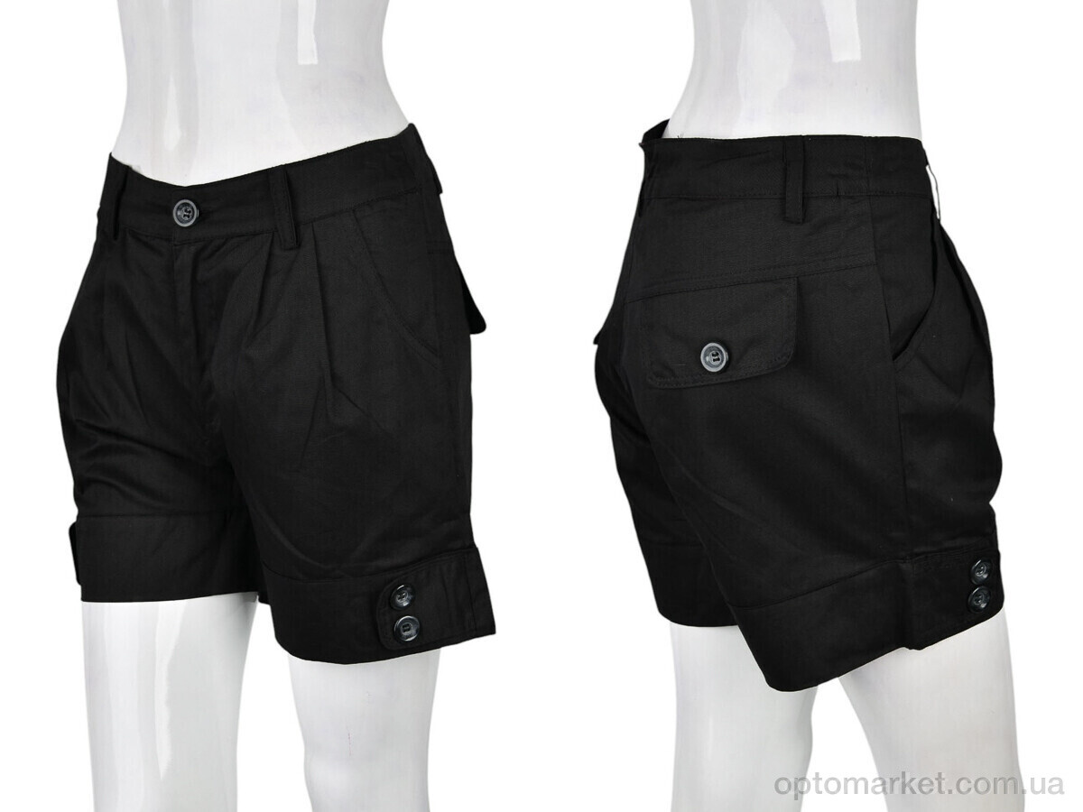 Купить Шорти жіночі B0133-3 (11255) black DuDuBoBo чорний, фото 3