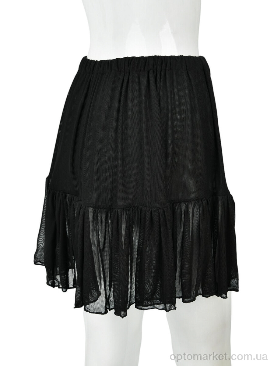 Купить Спідниця жіночі B0137-1 (11270) black DuDuBoBo чорний, фото 2