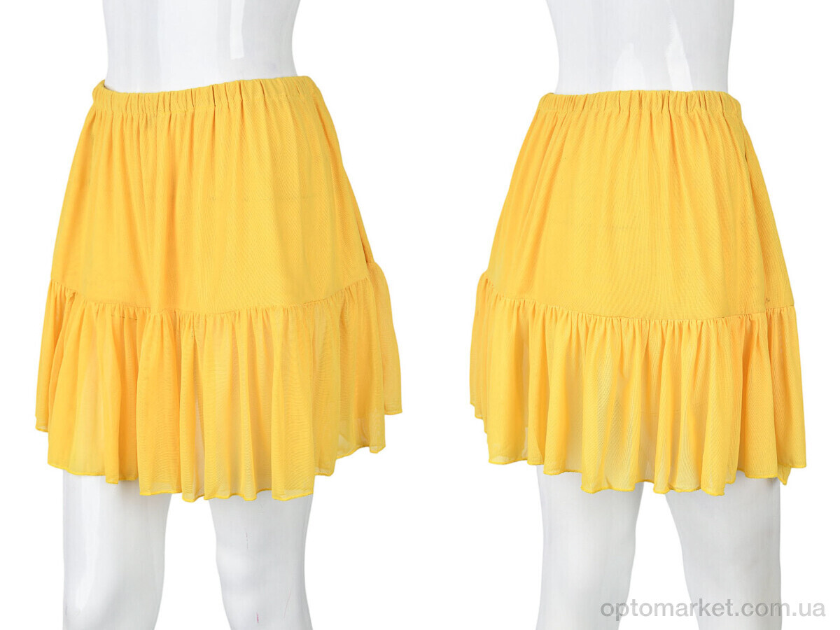 Купить Спідниця жіночі B0137-4 (11274) yellow DuDuBoBo жовтий, фото 3