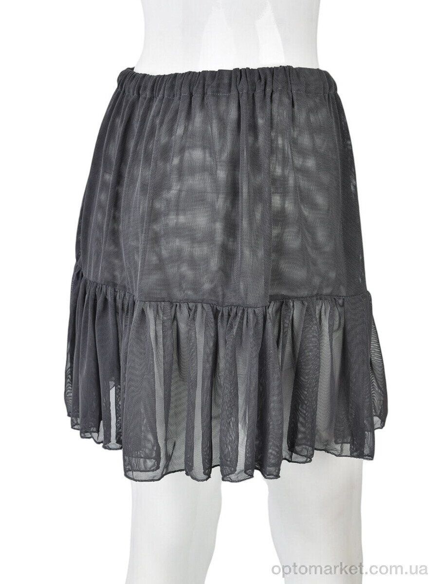 Купить Спідниця жіночі B0137-6 (11277) grey DuDuBoBo сірий, фото 2