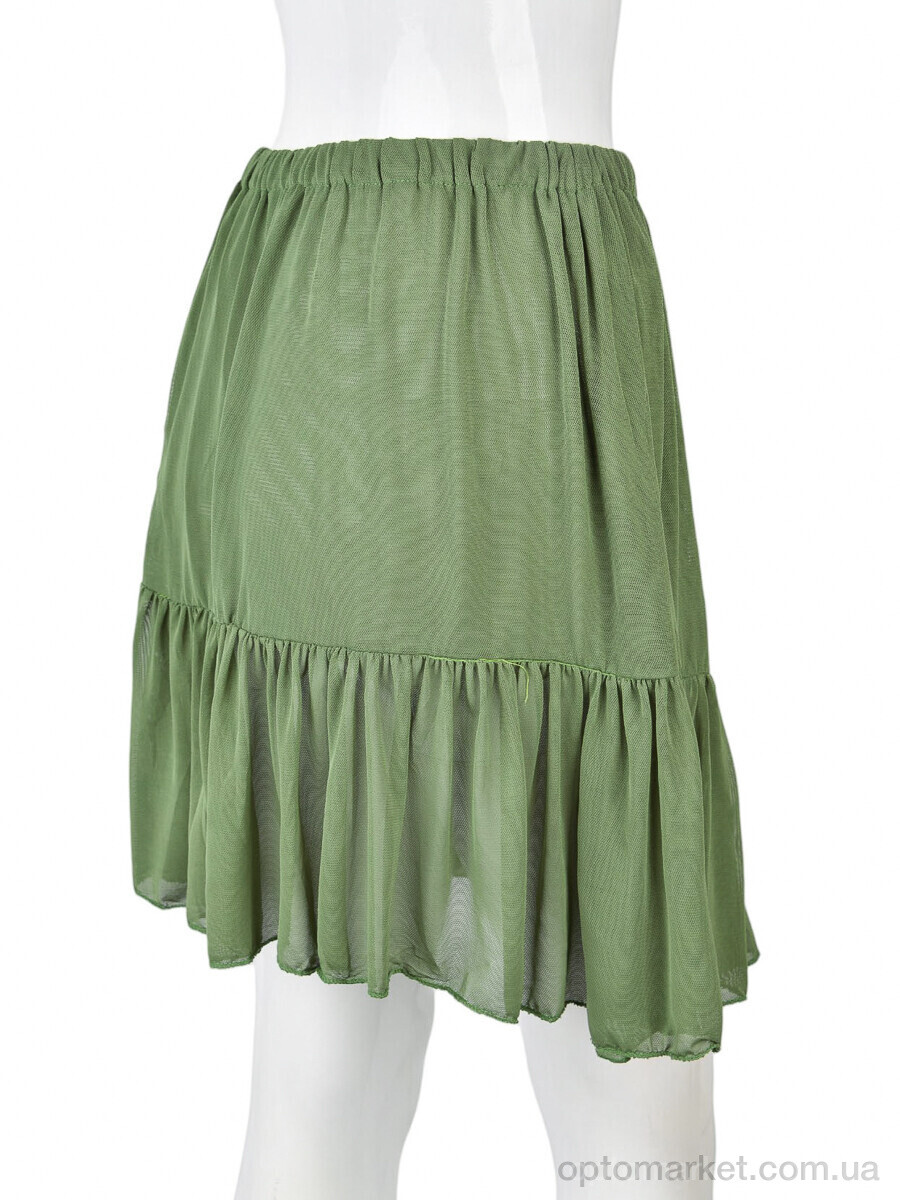 Купить Спідниця жіночі B0137-7 (11278) khaki DuDuBoBo хакі, фото 2