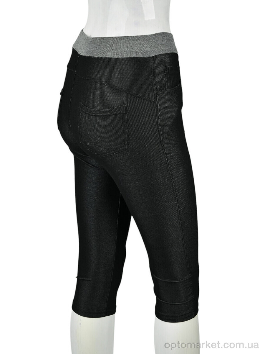 Купить Бриджі жіночі B0139-1 (11305) black DuDuBoBo чорний, фото 2