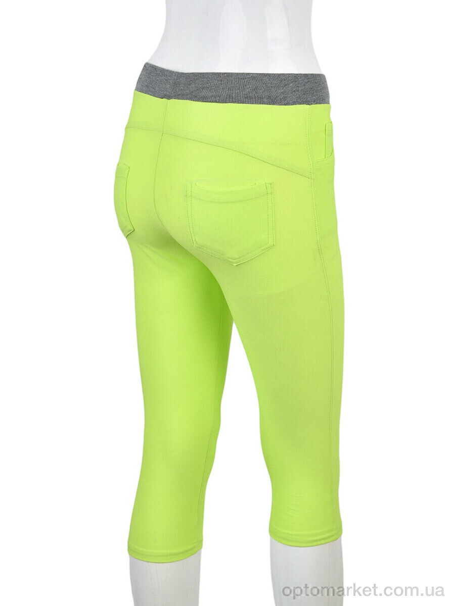 Купить Бриджі жіночі B0139-6 (11897) green DuDuBoBo зелений, фото 2