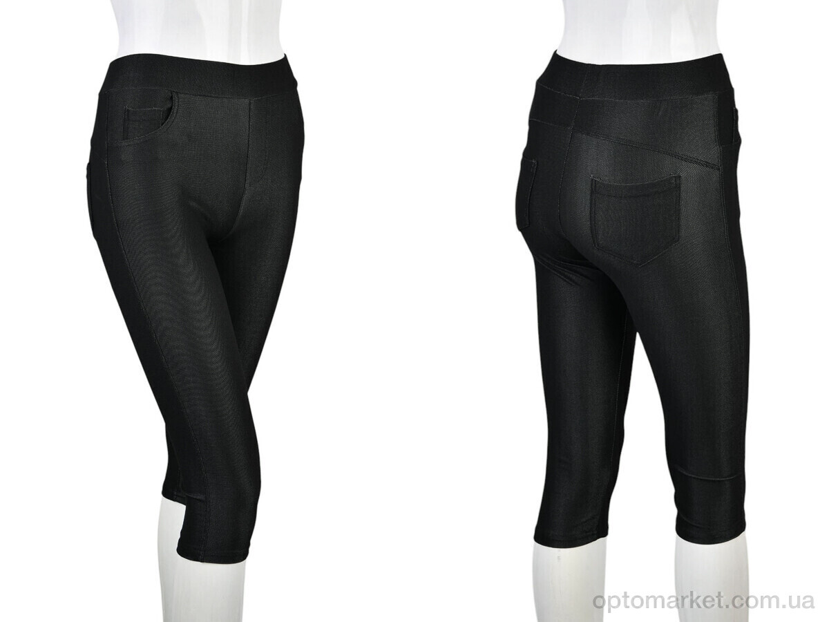 Купить Бриджі жіночі B0139-7 (11898) black DuDuBoBo чорний, фото 3