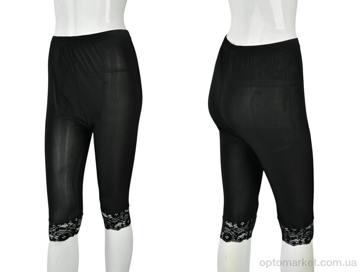 Купить Бриджі жіночі B0141 (11313) black DuDuBoBo чорний, фото 3