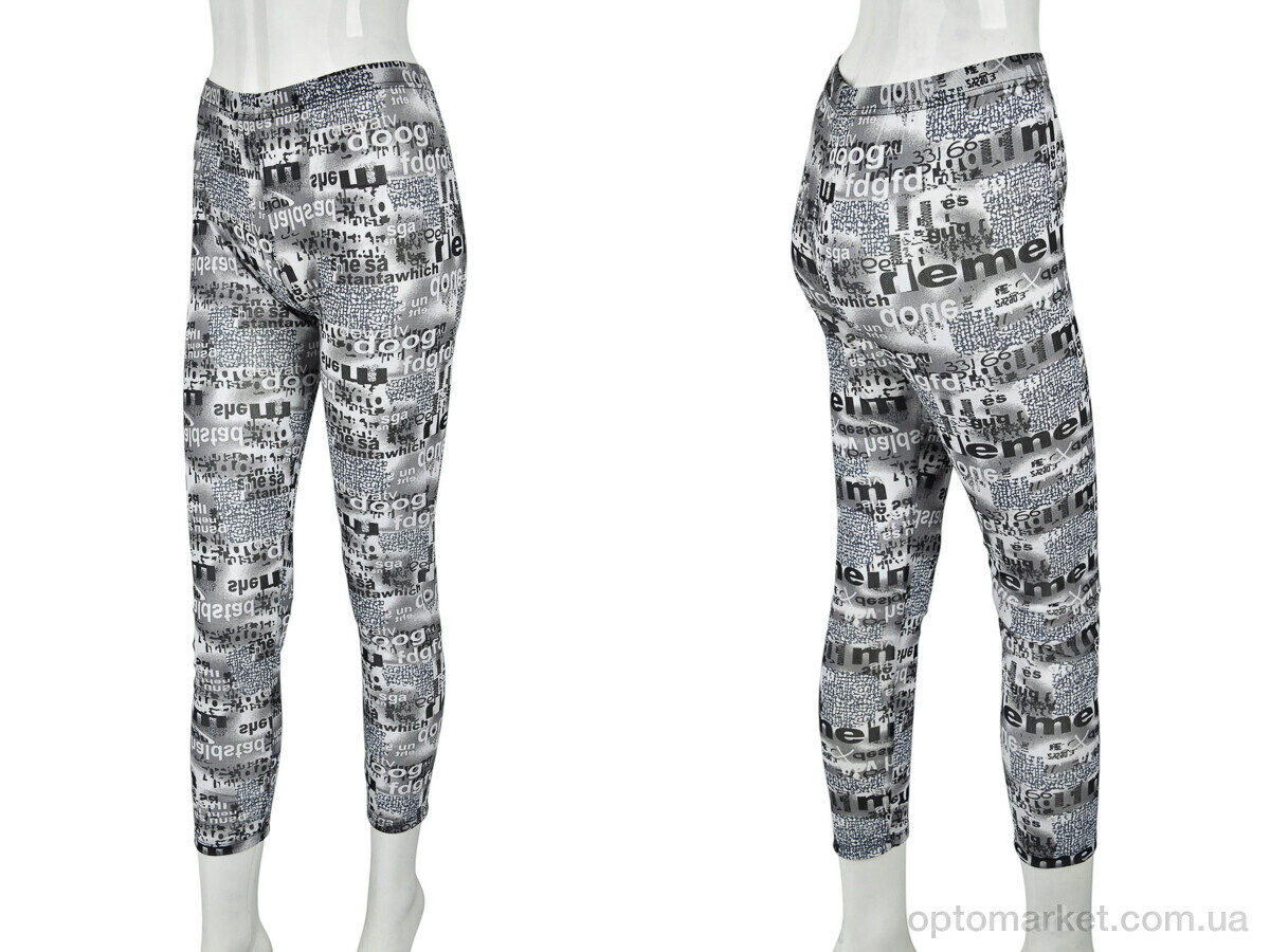 Купить Лосини жіночі B0145-3 (11360) grey DuDuBoBo сірий, фото 3