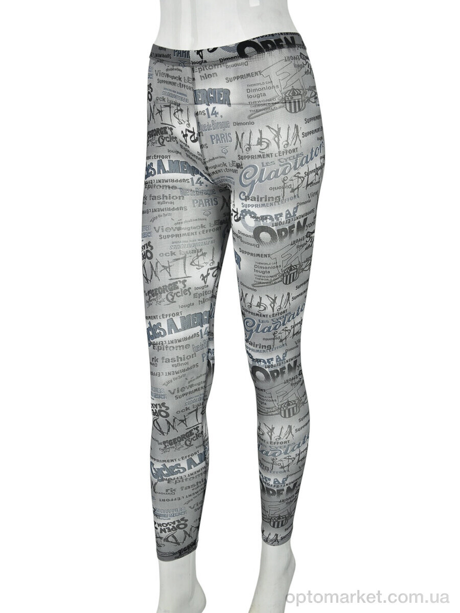 Купить Лосини жіночі B0145-8 (11365) grey DuDuBoBo сірий, фото 1