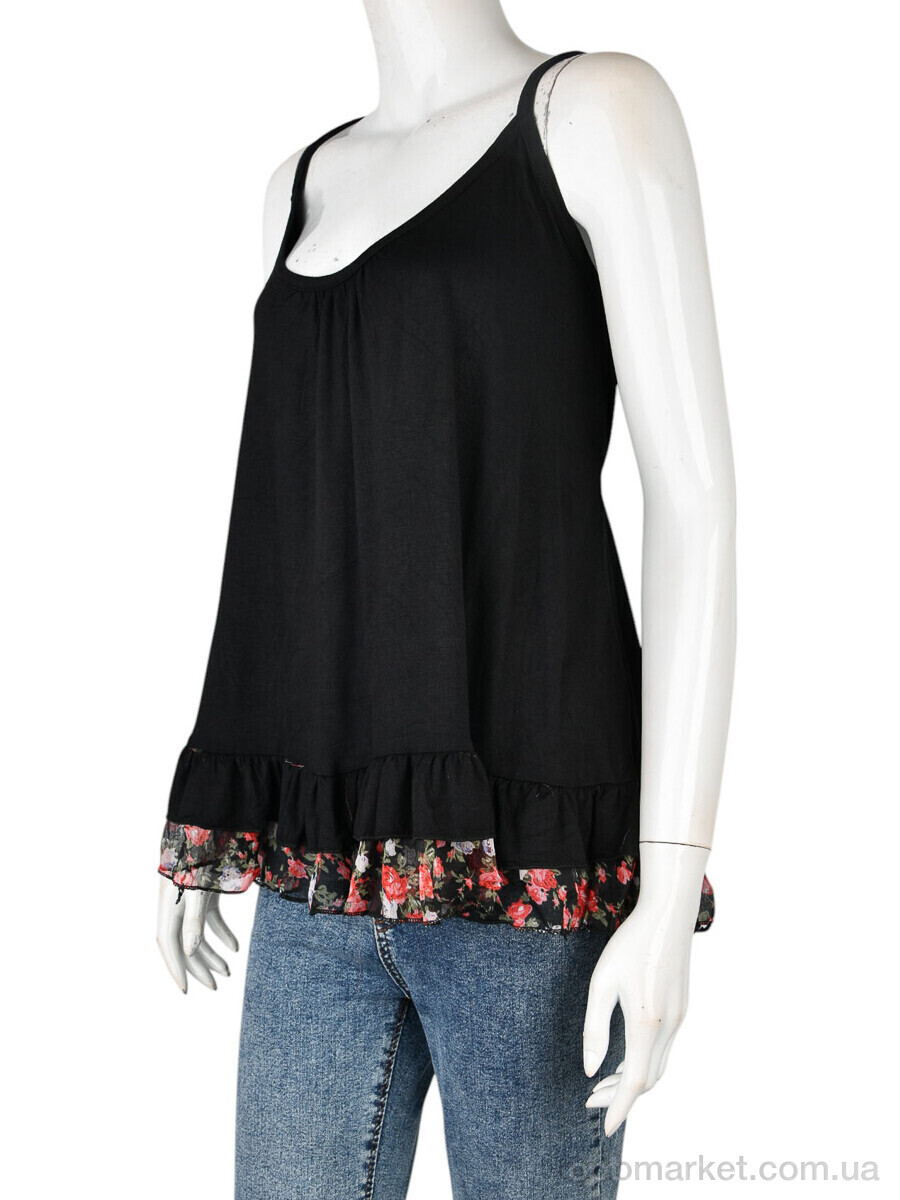 Купить Майка жіночі B0146-1 (11366) black DuDuBoBo чорний, фото 1