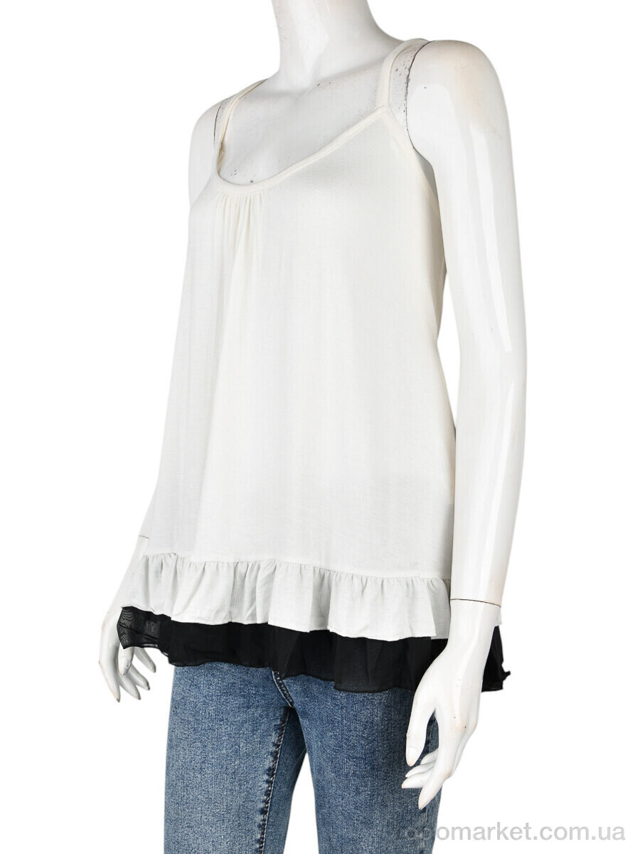 Купить Майка жіночі B0146-2 (11368) white DuDuBoBo білий, фото 1