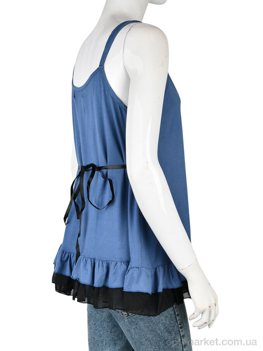 Купить Майка жіночі B0146-3 (11370) blue DuDuBoBo синій, фото 2