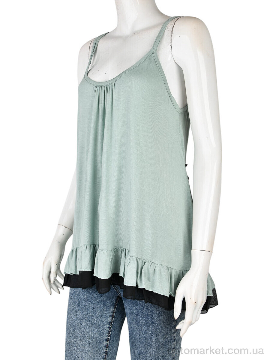 Купить Майка жіночі B0146-4 (11372) green DuDuBoBo зелений, фото 1