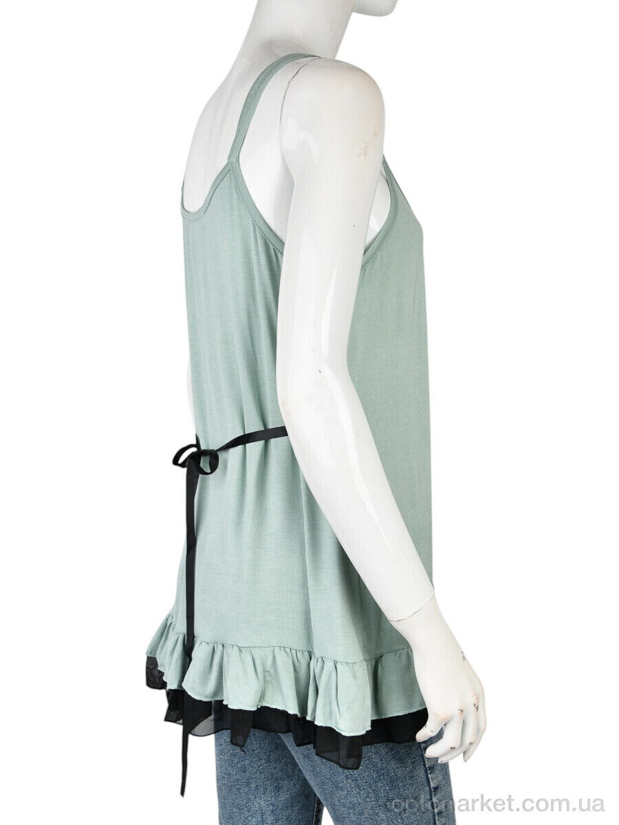 Купить Майка жіночі B0146-4 (11372) green DuDuBoBo зелений, фото 2