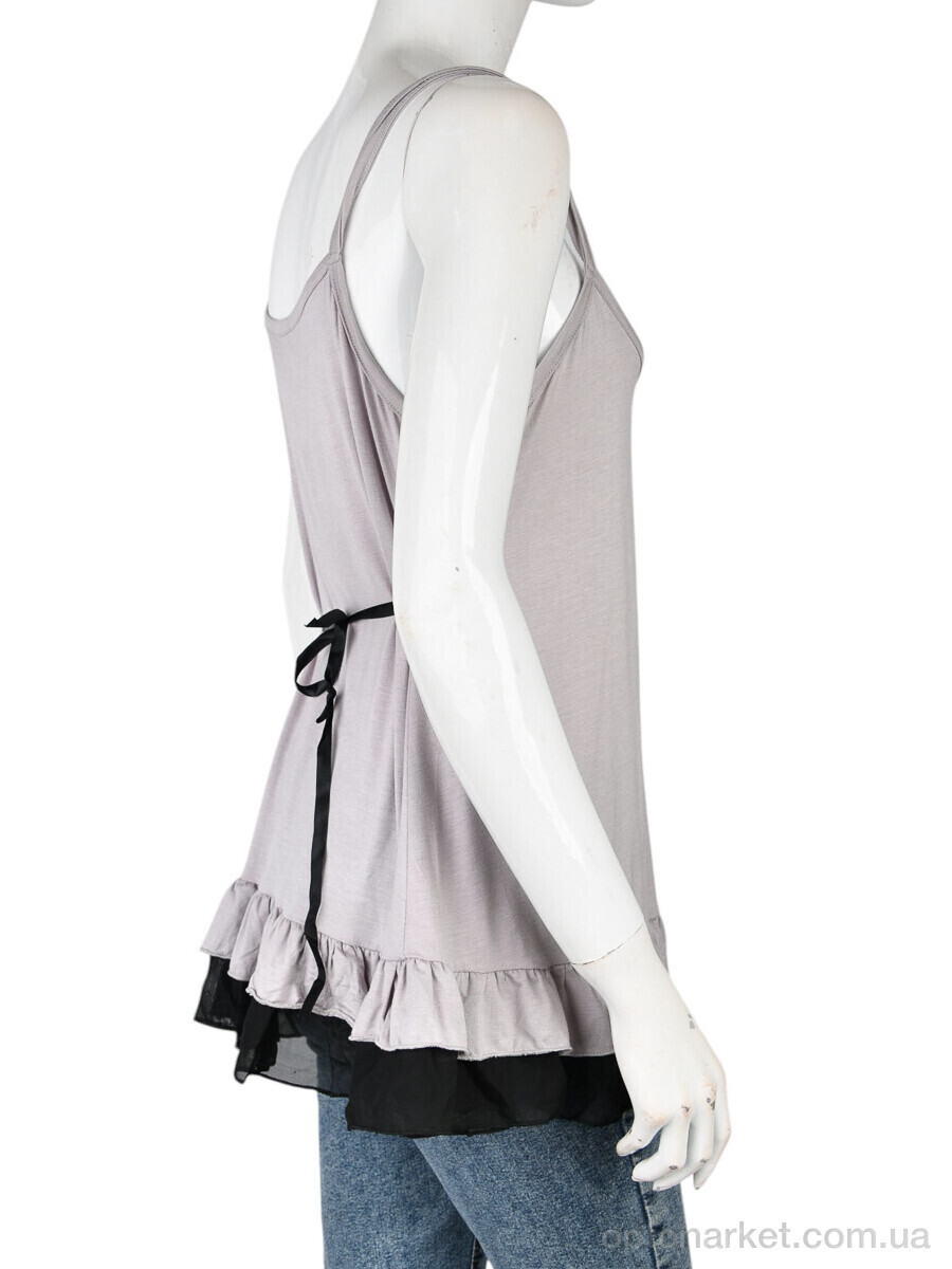 Купить Майка жіночі B0146-5 (11374) grey DuDuBoBo сірий, фото 2