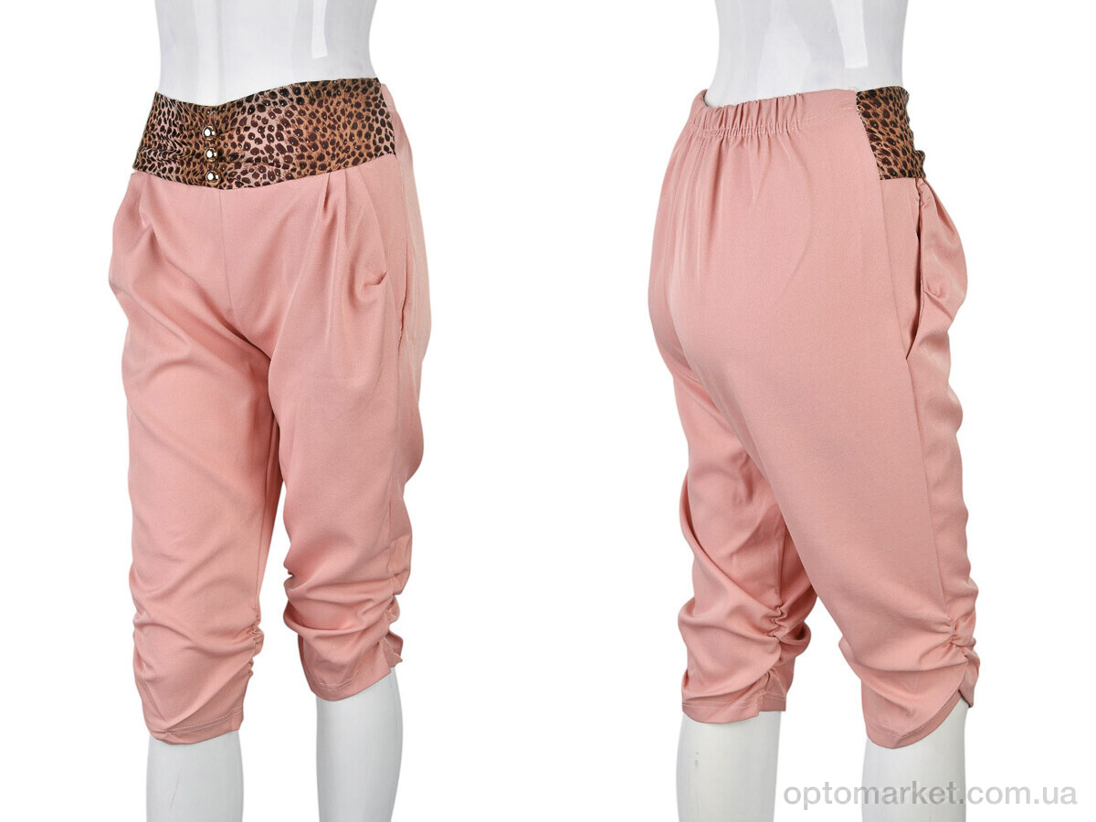 Купить Бриджі жіночі B0147-3 (11377) pink DuDuBoBo рожевий, фото 3